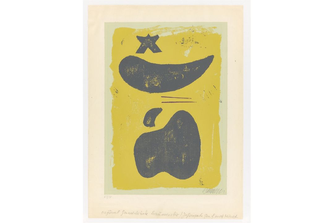 Willi Baumeister. „Ideogramm“. 1952 - Bild 2 aus 3