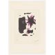 Georges Braque. „Tête en profil et l’étoile (mauve)“. 1960 - Bild 2 aus 3