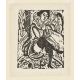 Ernst Ludwig Kirchner. „Frau, Schuh zuknöpfend“. 1912/13 - Bild 2 aus 3