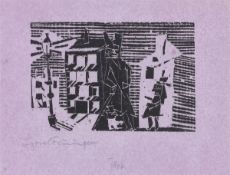 Lyonel Feininger. ”Nacht”. 1918