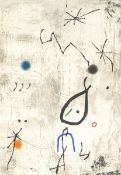 Joan Miró. ”Personatge I Estels VI”. 1979