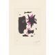Georges Braque. „Tête en profil et l’étoile (mauve)“. 1960 - Bild 1 aus 3