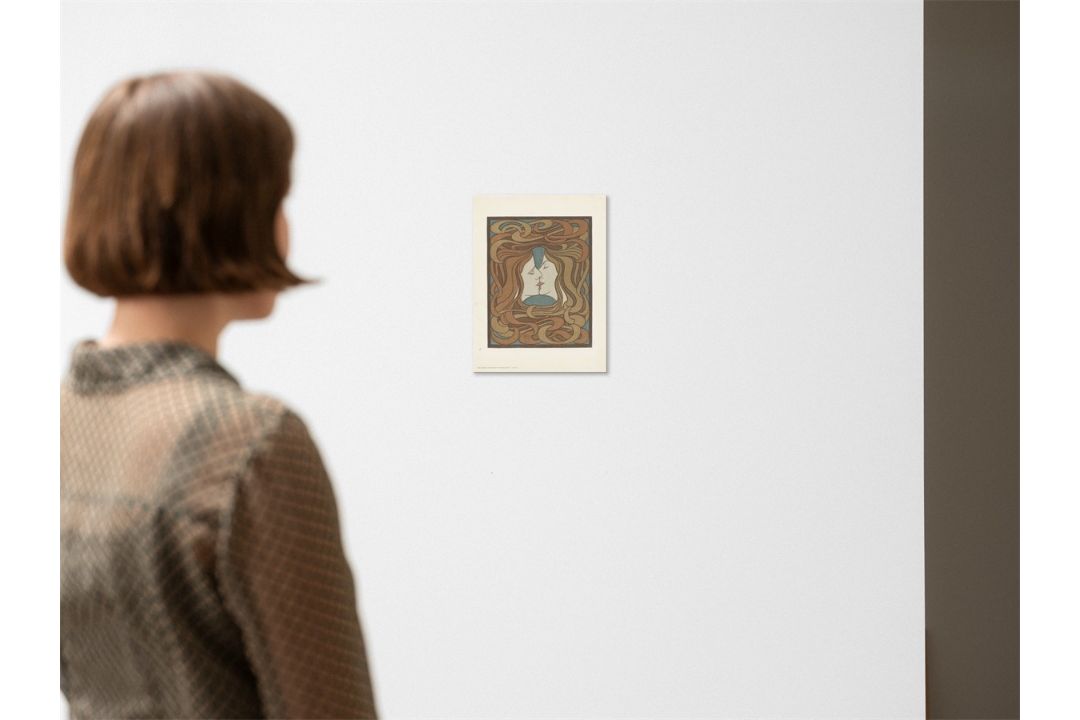 Peter Behrens. „o.T. (Der Kuss)“. 1898 - Bild 3 aus 3