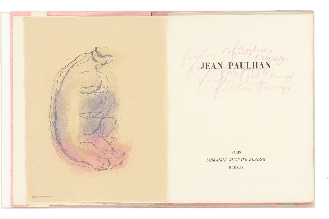 Jean Fautrier. „Fautrier l'enragé“. 1949 - Bild 1 aus 6
