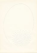 Günther Uecker. „Hommage à Fontana“. 1974