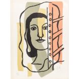Fernand Léger. „Tête de femme“. 1949