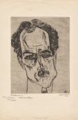 Conrad Felixmüller. ”Porträt Justizrat James Broh”. 1922