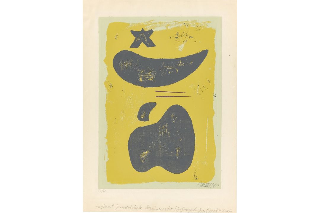Willi Baumeister. „Ideogramm“. 1952 - Bild 1 aus 3