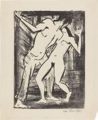 Otto Mueller. ”Der Mord 2 (Tanzszene II, Liebespaar III)”. Circa 1919