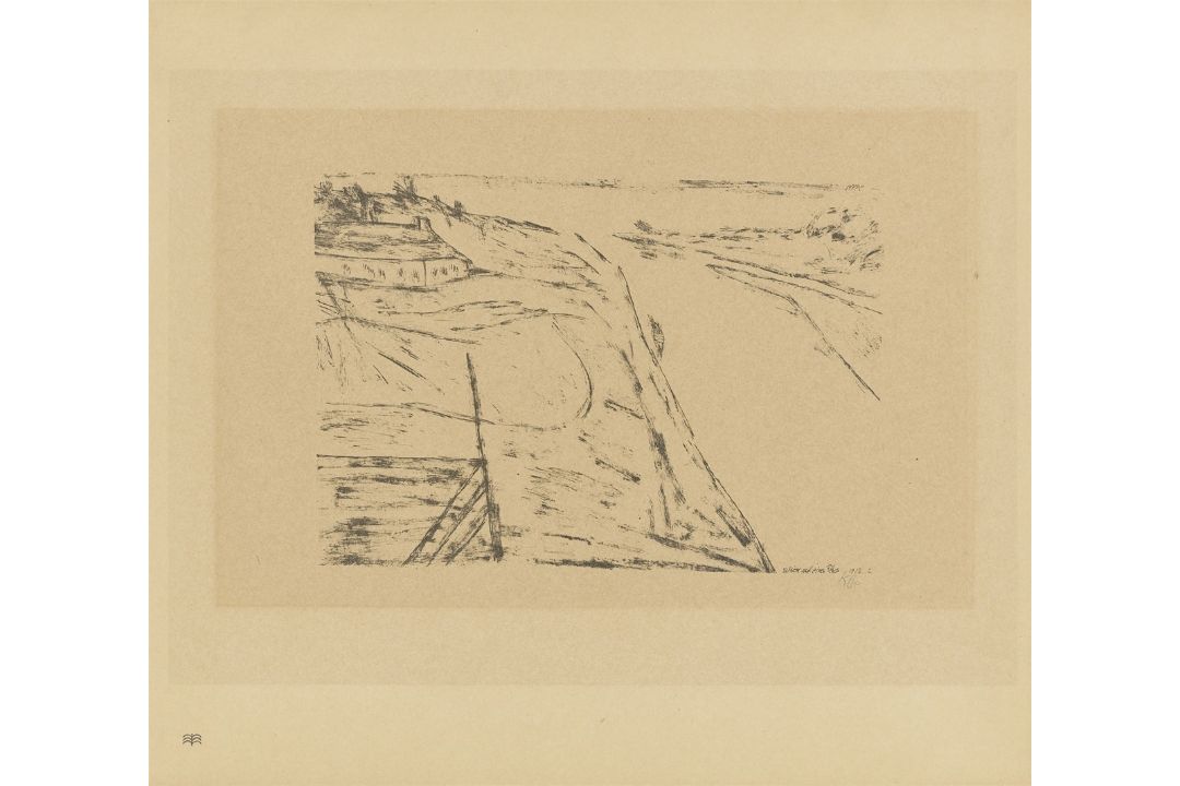 Paul Klee. „Blick auf einen Fluss“. 1912 - Bild 1 aus 3
