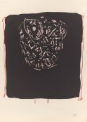 Antonio Saura. „Se levantó las faldas para correr...“. 1962