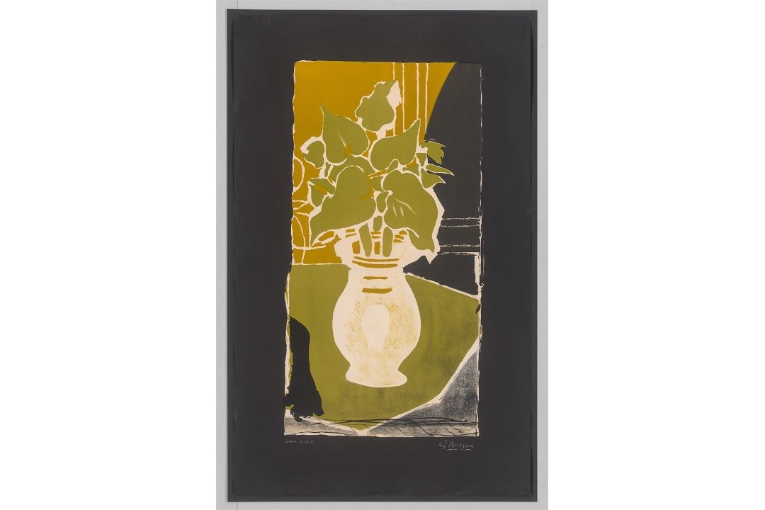 Georges Braque. „Feuilles, couleur, lumière“. 1953/54 - Bild 2 aus 3