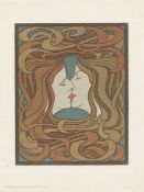 Peter Behrens. ”o.T. (Der Kuss)”. 1898