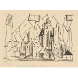 Lyonel Feininger. „Die Architektur“. 1920/21
