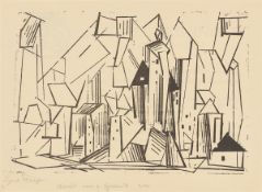Lyonel Feininger. ”Die Architektur”. 1920/21