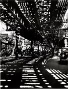 Andreas Feininger. Elevated Trestle, Division Street. 1941