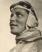 Fritz Eschen. The Pilot Elly Beinhorn. Circa 1930