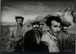 Ara Güler. Miners at Divriği, Sivas. 1970