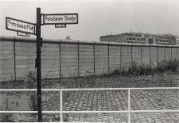 Max Jacoby (i.e. Max Moshe Jacoby). The Berlin Wall at Potsdamer Platz. 1973