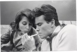 Will McBride. ”Horst Buchholz und Frau, Berlin