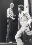 Ron Galella (i.e. Ronald E. Galella). Twiggy and Justin de Villeneuve, New York City. 1967