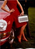 Walde Huth. Advertising photograph for 'Schaub Lorenz' Touring Radio. 1950s/60s