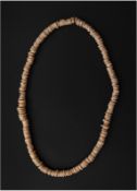 Ostrich Eggshell Necklace, Levant / Mesopotamia, Neolithic–Early Bronze Age, 6000–3000 BC