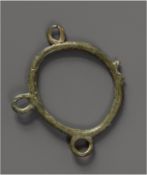 Celtic Bronze Ring with Four Suspension Loops, Central Europe, Late Iron Age, 3rd–1st Century BC