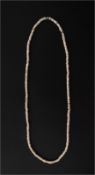 Shell Bead Necklace, Ancient Egypt, New Kingdom to Third Intermediate Period, 1400–900 BC