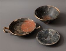 Attic Black-Glazed Pottery Group, Greece, Classical Period, 5th–4th Century BC