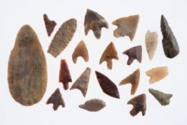 Group of Neolithic Stone Arrowheads, Mali, ca. 4500–3000 BC