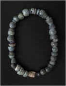 Steatite Necklace with Orientalizing Scarab, Ancient Near East, 17th–13th Century BC
