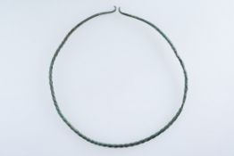 Bronze Torque, Central Europe, Late Bronze Age / Hallstatt Period, 10th–8th Century BC