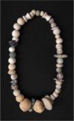 Light-Colored Stone Necklace, Ancient Near East, 3rd–2nd Millennium BC