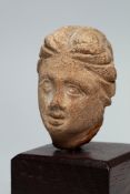 Apulian Terracotta Head Fragment, South Italy, 3rd–2nd Century BC