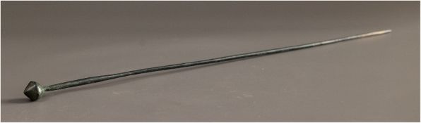 Long Bronze Dress Pin, Central Europe, Late Bronze Age / Urnfield, 15th–10th Century BC