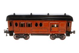 Bing Gepäckwagen, Spur 1, CL, tw rest. und ergänzt, L 34,5, Z 4