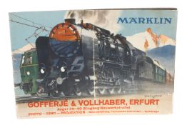 Märklin Katalog D15, 1938/39, 64 Seiten, Alterungsspuren, Z 3