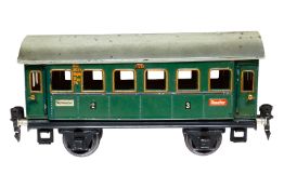 Märklin Personenwagen 1731, Spur 0, CL, Dach LS, L 18,5, Z 3