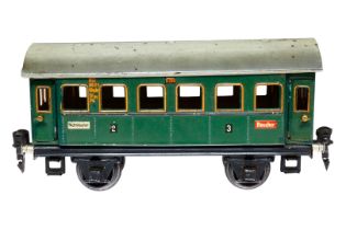 Märklin Personenwagen 1731, Spur 0, CL, Dach LS, L 18,5, Z 3