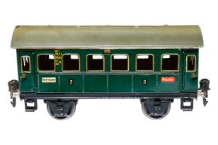 Märklin Personenwagen 1731, Spur 0, CL, Alterungsspuren, L 18,5, noch Z 2