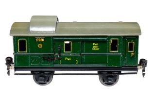 Märklin Gepäckwagen 1732, Spur 0, CL, L 18,5, Z 2