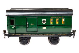 Märklin Post-/Gepäckwagen 1905, Spur 1, HL, mit kleiner Inneneinrichtung, kleine Ausbesserungen an