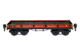 Märklin Niederbordwagen 1848, Spur 0, CL, 4A, L 24,5, Z 2