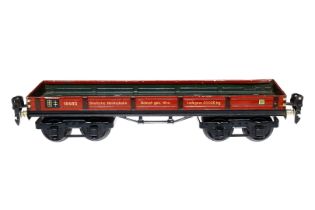Märklin Niederbordwagen 1848, Spur 0, CL, 4A, L 24,5, Z 2