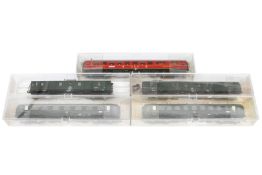 5 Fleischmann Wagen, Spur H0, Alterungsspuren, im leicht besch. OK, Z 1-2