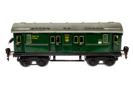 Märklin Postwagen 1755, Spur 0, CL, mit fremder Innenbeleuchtung, L 24,5, Z 2