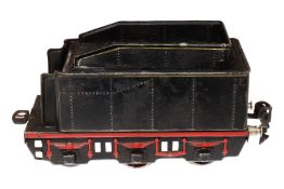 Märklin Tender E 929, Spur 0, schwarz, LS und gealterter Lack, L 14, Z 3