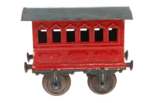 Märklin Personenwagen 1805, Spur 1, uralt, ÜL, NV, LS, L 12,5, Z 3