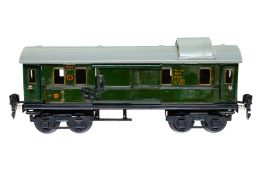 Märklin Gepäckwagen 1754, Spur 0, CL, Dach nachlackiert, L 24,5, sonst Z 2